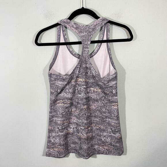 Lululemon Women's Frozen Vista Alpine White Cool Racerback Tank Size 10 - Picture 7 of 7